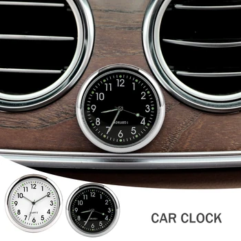 1 ADET Araba elektronik sayaç Araba Saat Timepiece Oto İç Süsleme Otomobiller Sticker İzle İç Araba Aksesuarları