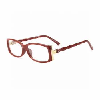 2022 Marka Vintage Kare Yüksek Dereceli Asetat Kadın Miyopi Gözlük Çerçevesi Yeni Lüks Optik Gözlük Reçete Gözlük Çerçeveleri