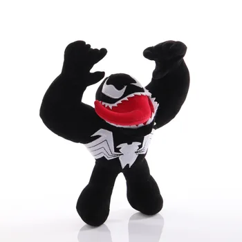 23 cm Yeni Disney Venom Peluş Oyuncak Harikaları Örümcek Adam Dolması Bebek çocuk Oyuncak Doğum Günü Cadılar Bayramı Hediye Ücretsiz Kargo Peluş
