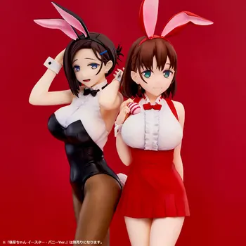 26cm Japon seksi anime figürü orijinal tavşan Tawawa pazartesi seksi kız action figure koleksiyon model oyuncaklar boys için
