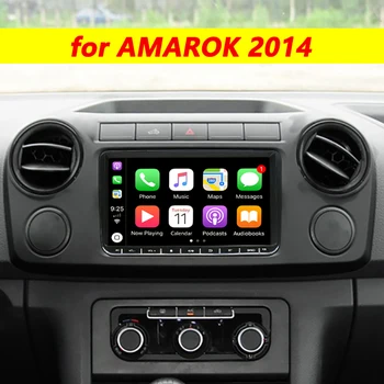 9 İnç Ekran Stereo Kafa Ünitesi VW AMAROK 2014 İçin Navigasyon Autoradio 2 Din Android 10 2din Araba Radyo GPS Multimedya Oynatıcı
