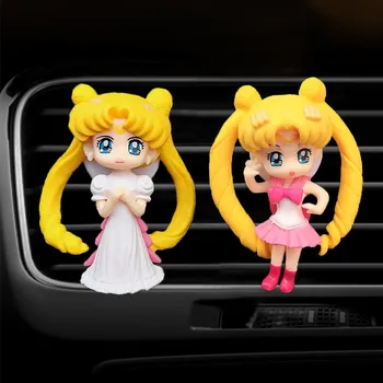 Anime Karikatür Sailor Moon Araba Hava Spreyi Spotify Premium Oto Aksesuarları İç Kawaii Parfüm Difüzör Hediyeler Oyuncak Hediye