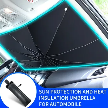 Araba pencere şemsiyeleri cam güneş gölge şemsiye araç UV kapak ısı yalıtımı ön iç koruma araba aksesuarları