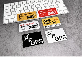 Araba Styling Sticker GPS Güvenlik Sistemi Akıllı Kilit Güvenlik Uyarı Bandı Otomatik Kamyon Pencere Vücut Çıkartmaları Motosiklet Grafik