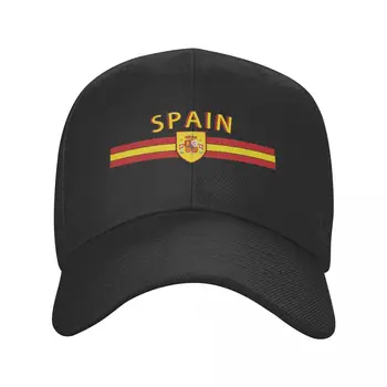 Arması İspanya beyzbol şapkası Kadın Erkek Ayarlanabilir İspanyol Bayrağı Vatanseverlik Baba Şapka Spor Snapback yazlık şapkalar