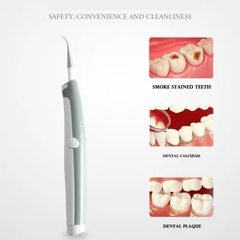 Diş Muayene Diş Temizleme Aracı Elektrikli Diş Temizleyici Diş Calculus Remover Diş Beyazlatma Aracı ile led ışık