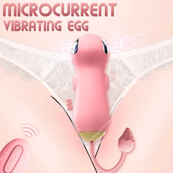 Elektrik Çarpması Vibratör Kadınlar için Uzaktan Kumanda Vajinal Stimülasyon Kegel Topu Çift Flört Seks Oyuncakları Kadın Mastürbasyon Yumurta