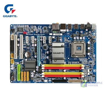 Gigabyte GA-EP45-UD3L Anakart LGA 775 DDR2 16GB Masaüstü Bilgisayar Anakart EP45-UD3L P45 UD3L ATX Sistem Kartı PCI-E 2.0 Kullanılan