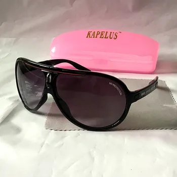 KAPELUS Güneş Gözlüğü Yeni siyah fsolded güneş gözlüğü savunma güneş gözlüğü Açık bukalemunlar erkekler ve kadınlar için Marka güneş gözlüğü UV4