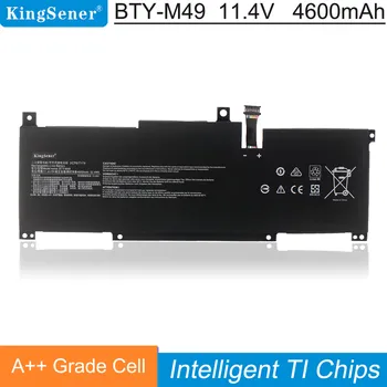 KingSener BTY-M49 Laptop Pil İçin MSI Prestij 14 A10SC-057RU A10SC-009 A10RB-015CN ı7-10710U A10RAS A10M MS-14C1 MS-14D1