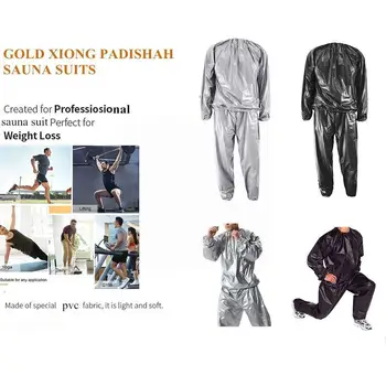 Spor Terleme Sauna Giysileri Şekillendirici Gömlek Ağır Kaybı Spor Fitness Egzersiz Kilo Takım Elbise Siyah Egzersiz Spor Anti-ri Y2E2