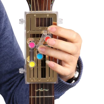 Taşınabilir Klasik Gitar Öğretim Yardımı Gitar Öğrenme Sistemi Çalışma Uygulama Yardım Ağrı geçirmez Parmak Güçlendirici Öğrenmek Akor Yardımcısı