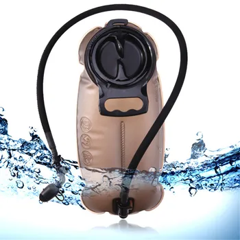 TPU Ayrılabilir Içme Tüpü Su Torbası Büyük Kapasiteli Açık Içme Çantası Dağcılık Koşu su deposu çantası 2L / 2.5 L / 3L