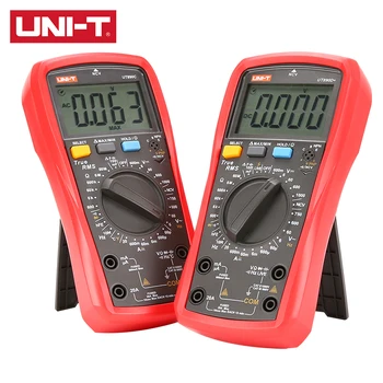UNI-T UT890C UT890D + Dijital Multimetre True RMS Dijital Multimetre Çok Fonksiyonlu Küçük Evrensel Metre