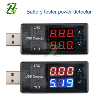 USB şarj aleti Test Cihazı Gerilim Akım Ölçer Voltmetre Ampermetre Pil Kapasitesi Test Cihazı Mobil Güç Dedektörü