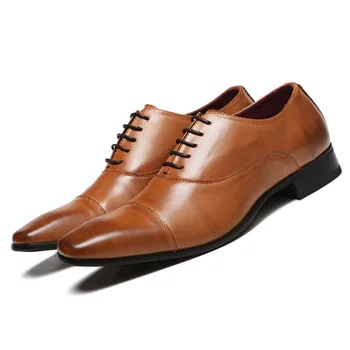 Yüksek Kaliteli Erkek Elbise Ayakkabı Deri erkek ayakkabısı Moda Erkek Düğün Ayakkabı Rahat Resmi Ayakkabı Damla Gemi 663