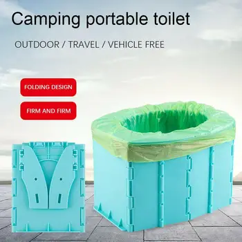 Çocuklar için taşınabilir Seyahat Katlanır Tuvalet Pisuar Mobil Koltuk çok fonksiyonlu Kamp Yürüyüş İçin Uzun Yolculuk açık malzemeleri